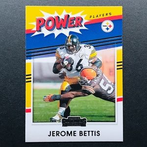 Jerome Bettis - 2021 Panini Contenders Power Players #PP-JBE